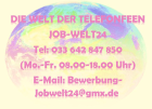 Telefonistin Job Heimarbeit 100 Homeoffice Bonn und ü-all Arbeit Stellenangebot
